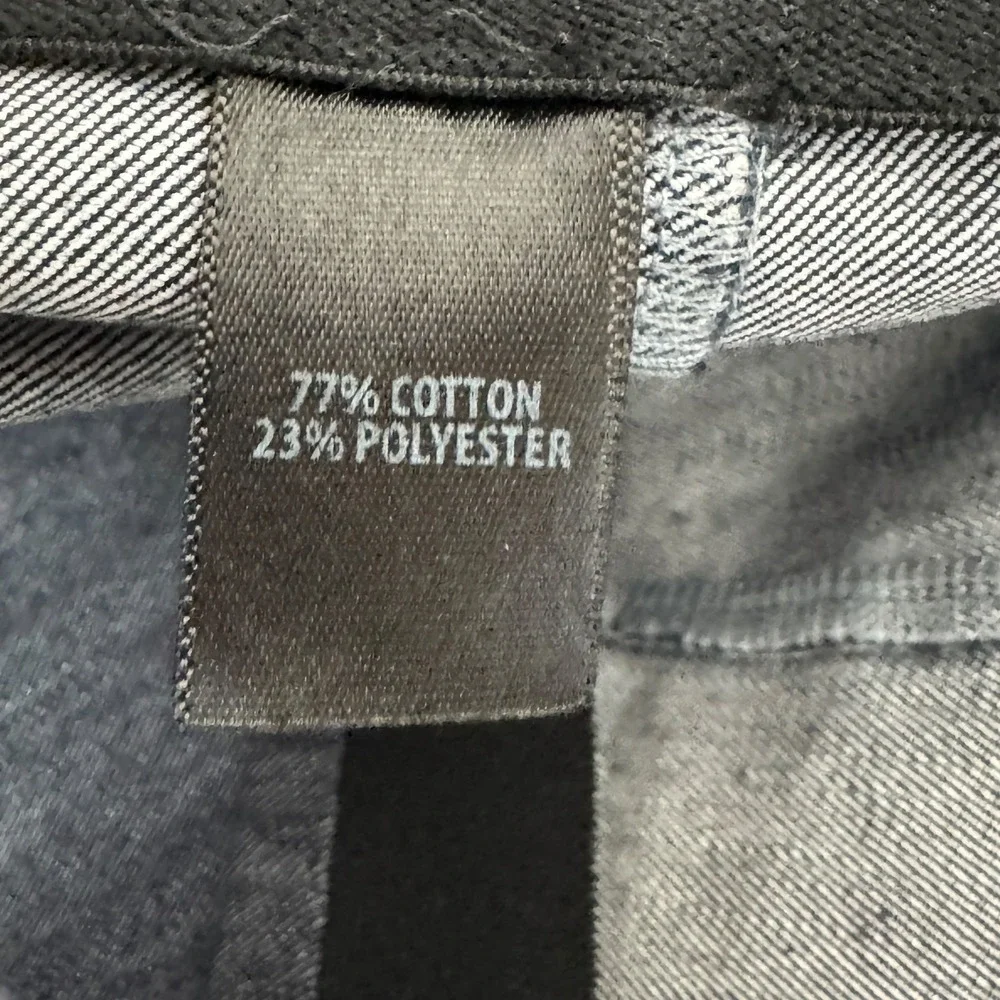ST. JOHN Women's‎ Blue Chambray Pull On Knit Pants Size Medium 32x27 Lightweight